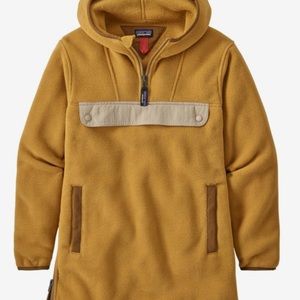 Patagonia kids unisex cagoule fits like women’s oversized long fleece